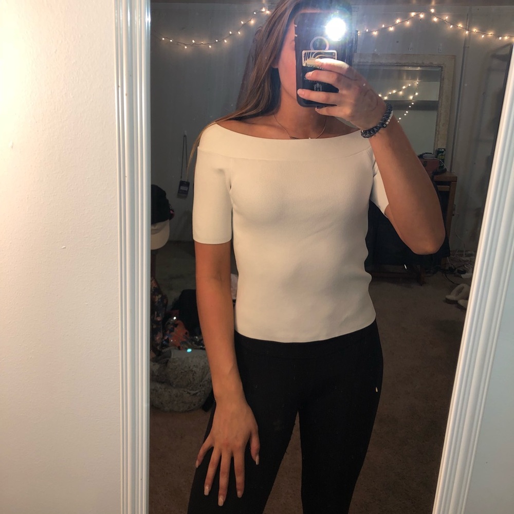 Antonio melani White bussiness top